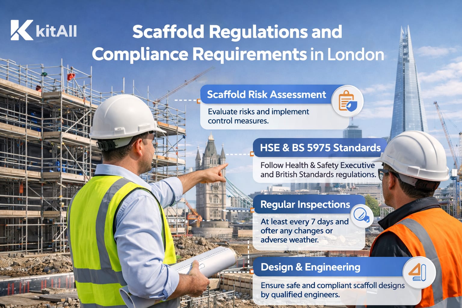 scaffold regulations London
